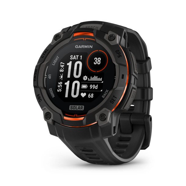         Herrenuhr, Smartwatch, Garmin Instinct® 3 – 45 mm, Solar