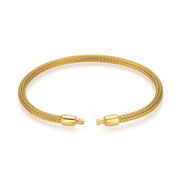         Gelbgold, Armschmuck, Jörg Heinz Classics Flex & Mesh Armband