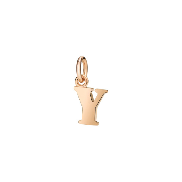         Roségold, Halsschmuck, DoDo Anhänger Buchstabe Y