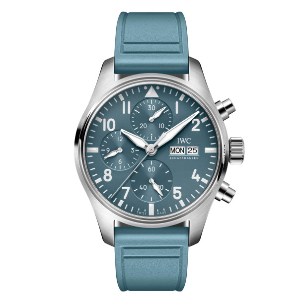         Damen- und Herrenuhr, Automatik, IWC Schaffhausen Pilot's Watch Chronograph 41