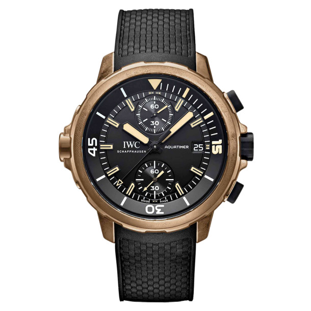         Herrenuhr, Automatik, IWC Schaffhausen Aquatimer Chronograph Edition “Expedition Charles Darwin”
