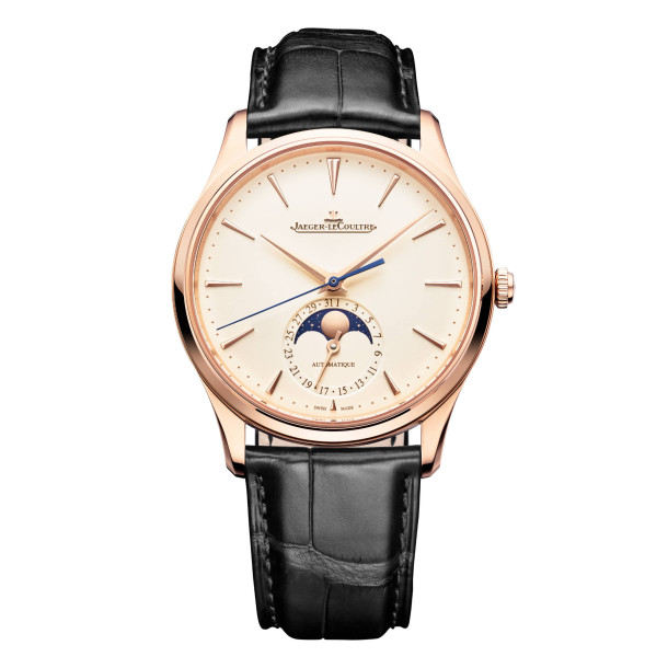         Damen- und Herrenuhr, Automatik, Jaeger-LeCoultre Master Ultra Thin Moon