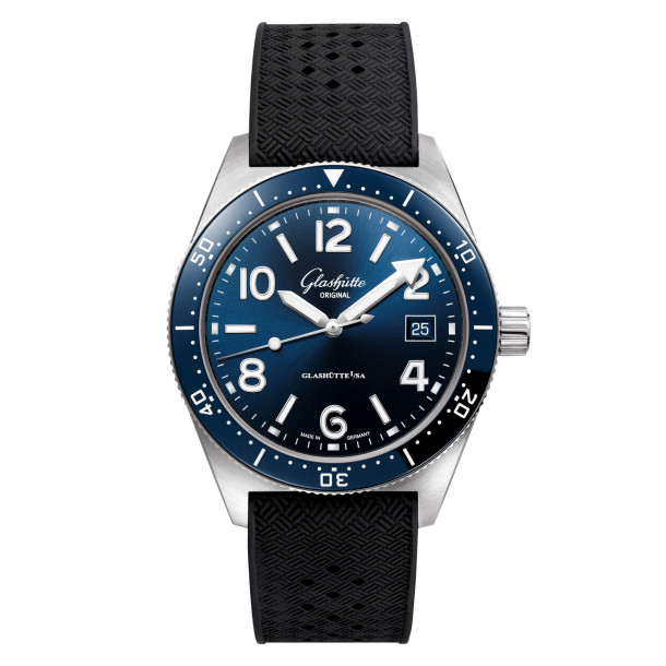         Damen- und Herrenuhr, Automatik, Glashütte Original SeaQ