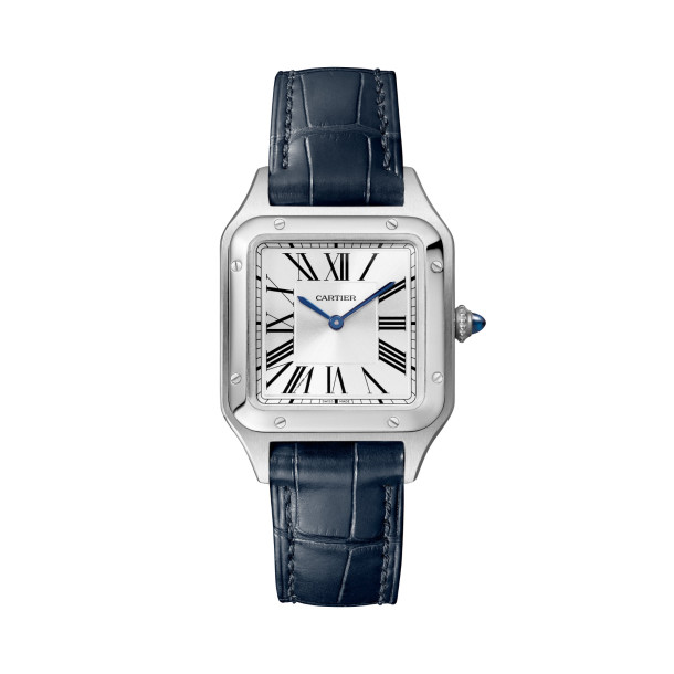        Damenuhr, Quarzwerk, Cartier Santos-Dumont