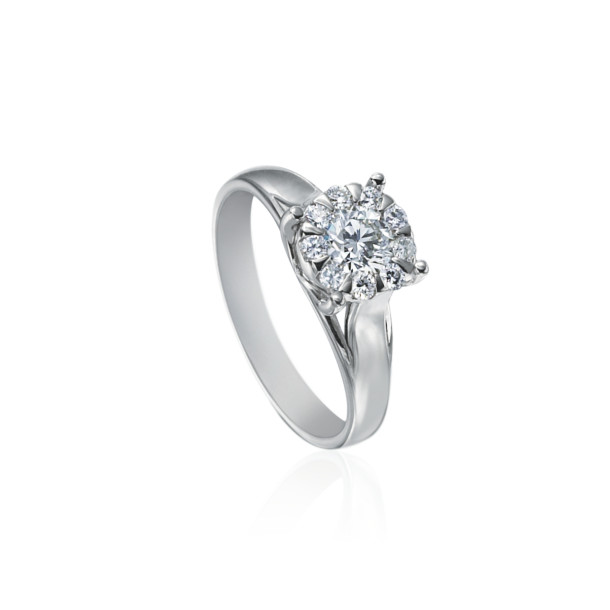         Weißgold, Ringe, Heinz Mayer Solitage® Ringe