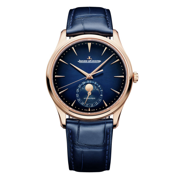         Damen- und Herrenuhr, Automatik, Jaeger-LeCoultre Master Ultra Thin Moon