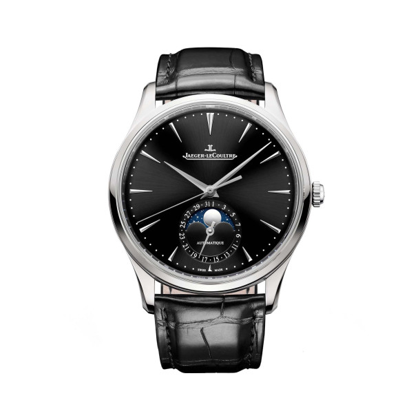         Damen- und Herrenuhr, Automatik, Jaeger-LeCoultre Master Ultra Thin Moon