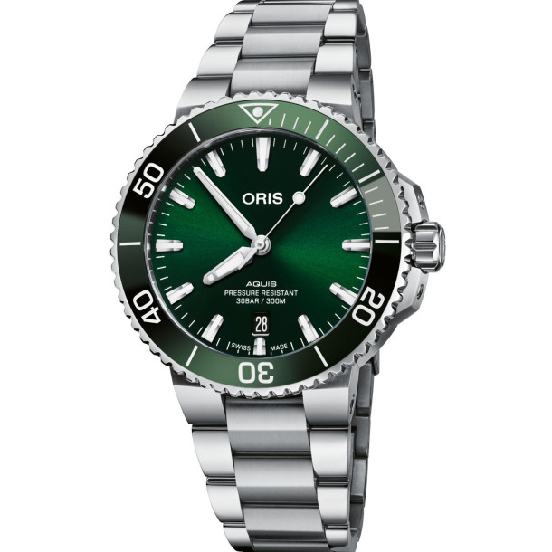         Herrenuhr, Automatik, ORIS Aquis Date