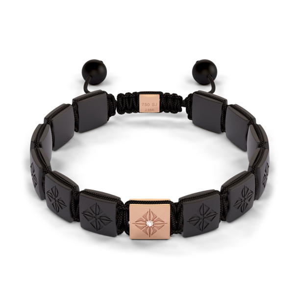         Roségold, Armschmuck, Shamballa Jewels Lock Armband