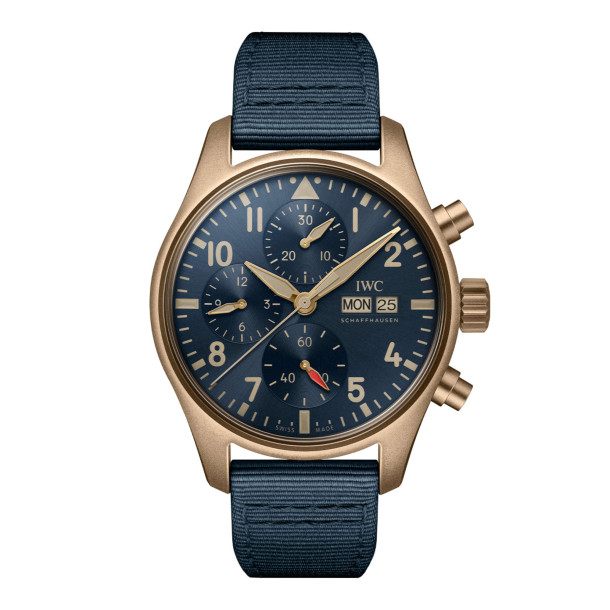         Damen- und Herrenuhr, Automatik, IWC Schaffhausen Pilot's Watch Chronograph 41