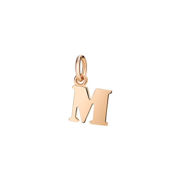         Roségold, Halsschmuck, DoDo Anhänger Buchstabe M