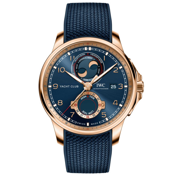         Herrenuhr, Automatik, IWC Schaffhausen Portugieser Yacht Club Moon & Tide