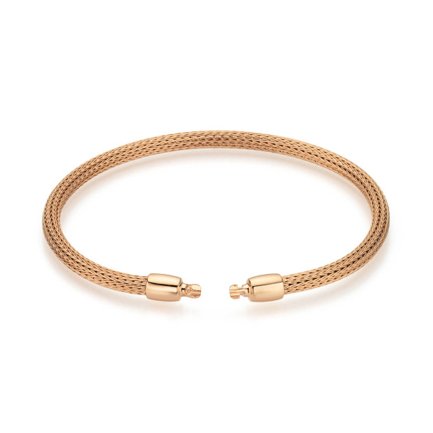         Roségold, Armschmuck, Jörg Heinz Classics Flex & Mesh Armband