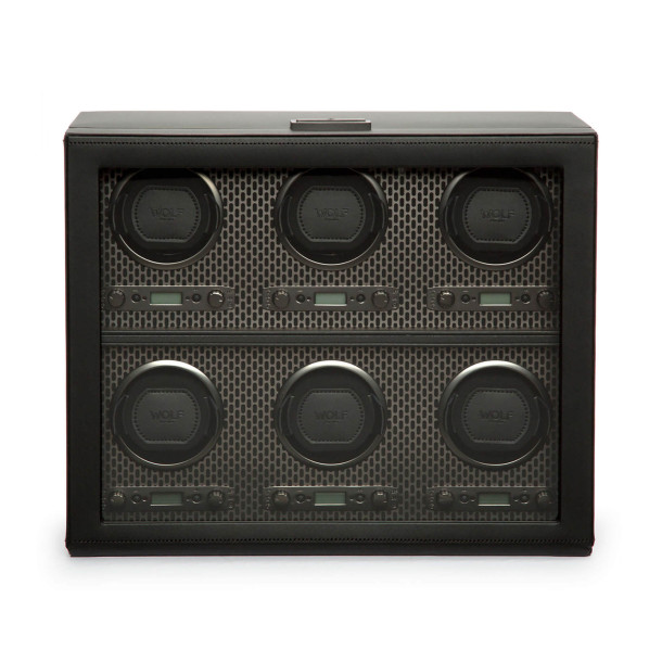         WOLF Axis 6 Piece Watch Winder