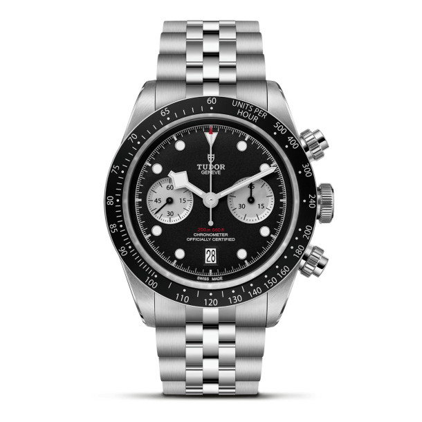        Damen- und Herrenuhr, Automatik, TUDOR Black Bay Chrono