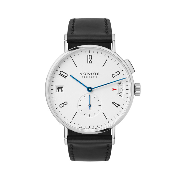         Damen- und Herrenuhr, Automatik, NOMOS Glashütte Tangomat GMT