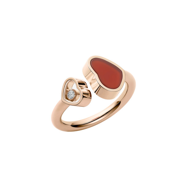         Roségold, Ringe, Chopard Happy Hearts Ring