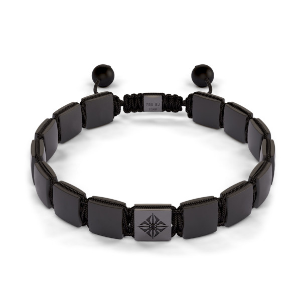         Weißgold, Armschmuck, Shamballa Jewels Lock Armband