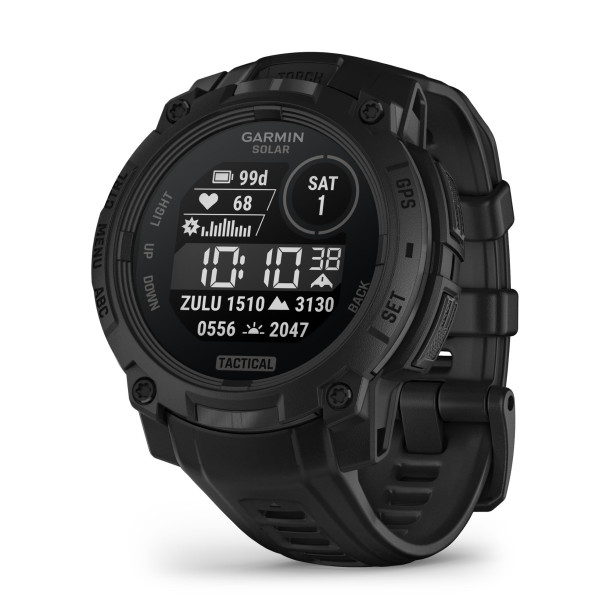         Herrenuhr, Smartwatch, Garmin Instinct® 3 – 45 mm, Solar, Tactical Edition