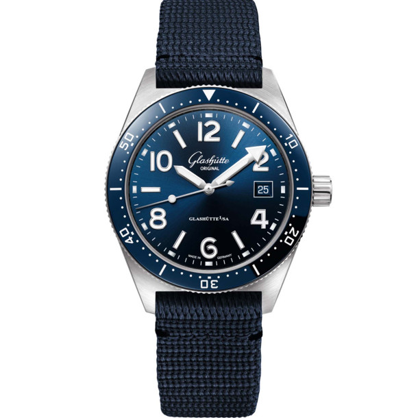         Damen- und Herrenuhr, Automatik, Glashütte Original SeaQ