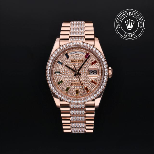 Rolex Day-Date 36 Herrenuhr (M128345RBR-0043)
