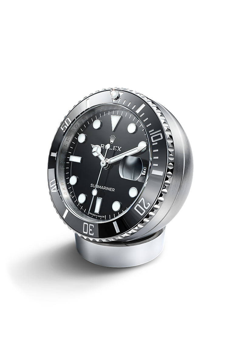 Rolex Submariner Date Tischuhr C909010LN-0001 Herrenuhr - 80 mm, Edelstahl 