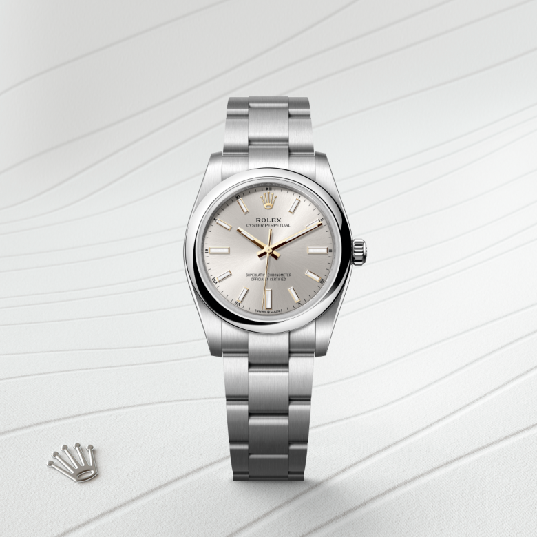 Rolex Oyster Perpetual 34 124200 Herrenuhr Bild 2