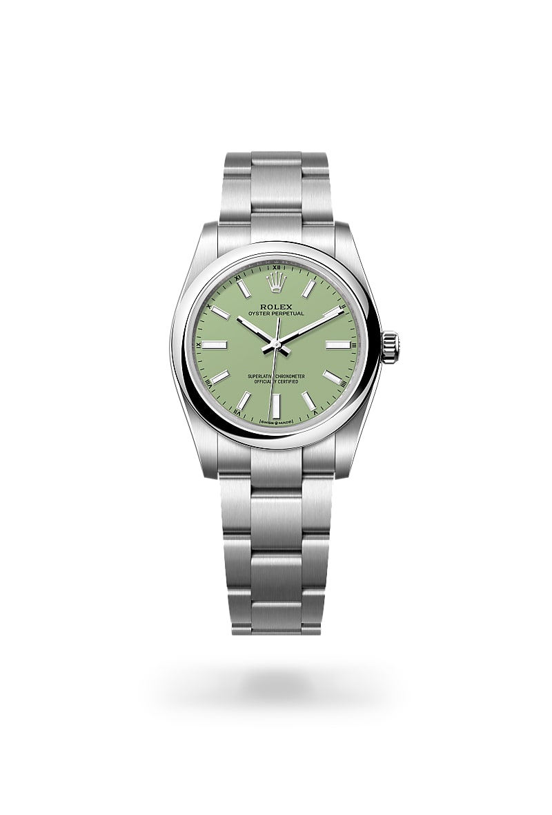 Rolex Oyster Perpetual 34 M124200-0006 Herrenuhr - Oyster, 34 mm, Edelstahl Oystersteel