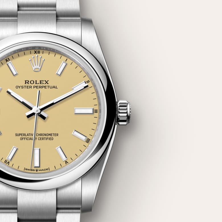 Rolex Oyster Perpetual 34 124200 Herrenuhr Bild 5