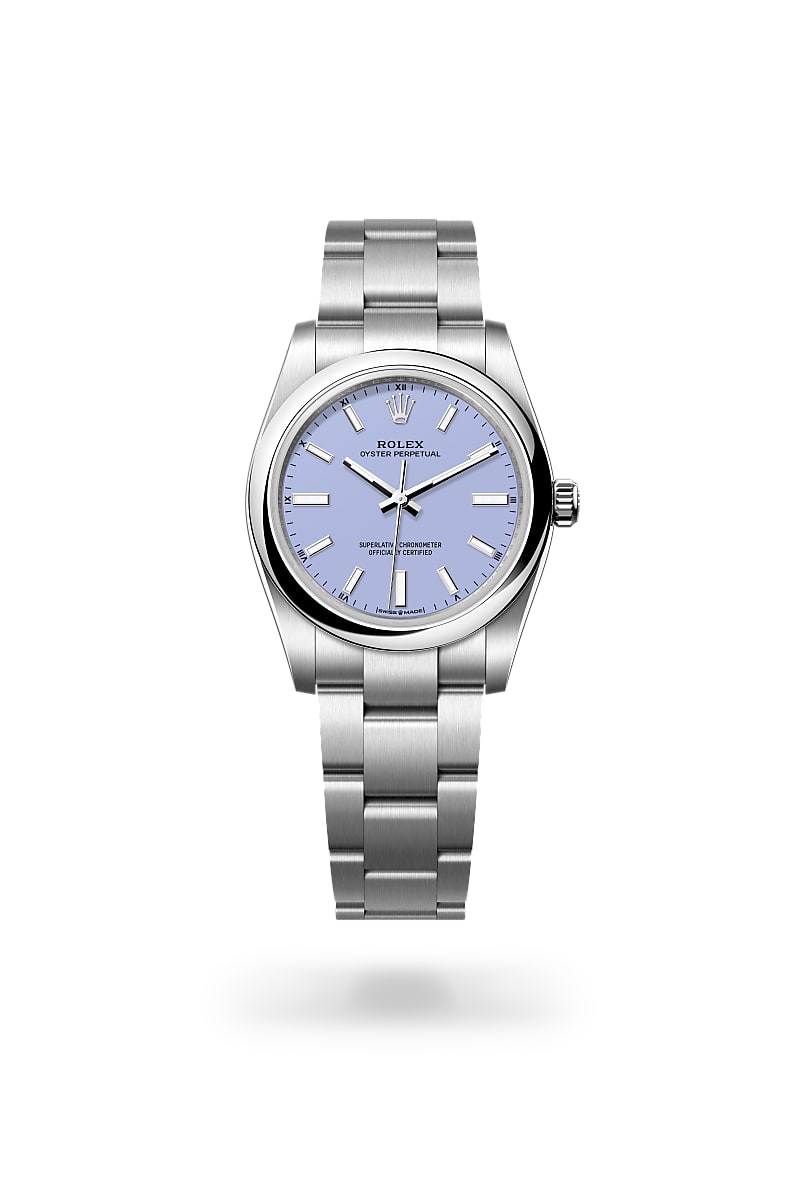 Rolex Oyster Perpetual 34 M124200-0008 Herrenuhr - Oyster, 34 mm, Edelstahl Oystersteel