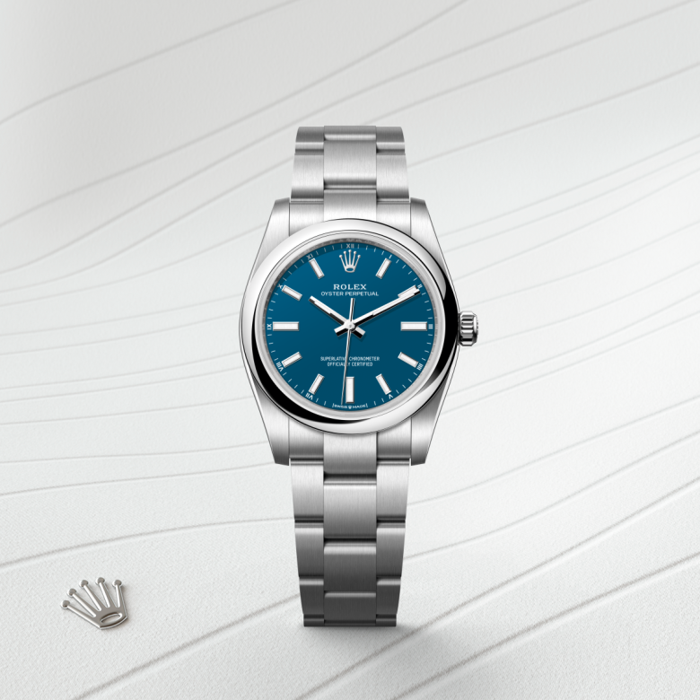 Rolex Oyster Perpetual 34 124200 Herrenuhr Bild 2