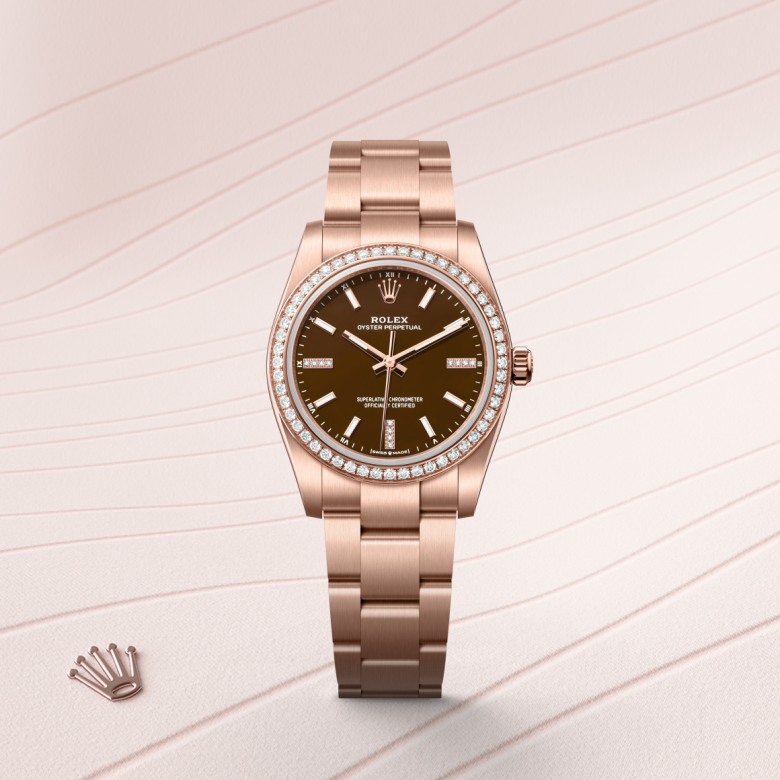 Rolex Oyster Perpetual 34 124245RBR Herrenuhr Bild 2
