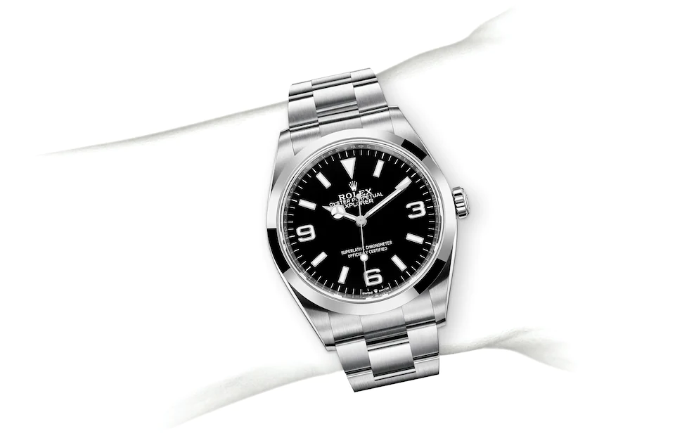 Rolex Explorer in Edelstahl Oystersteel, M124270-0001 | Juwelier Weber