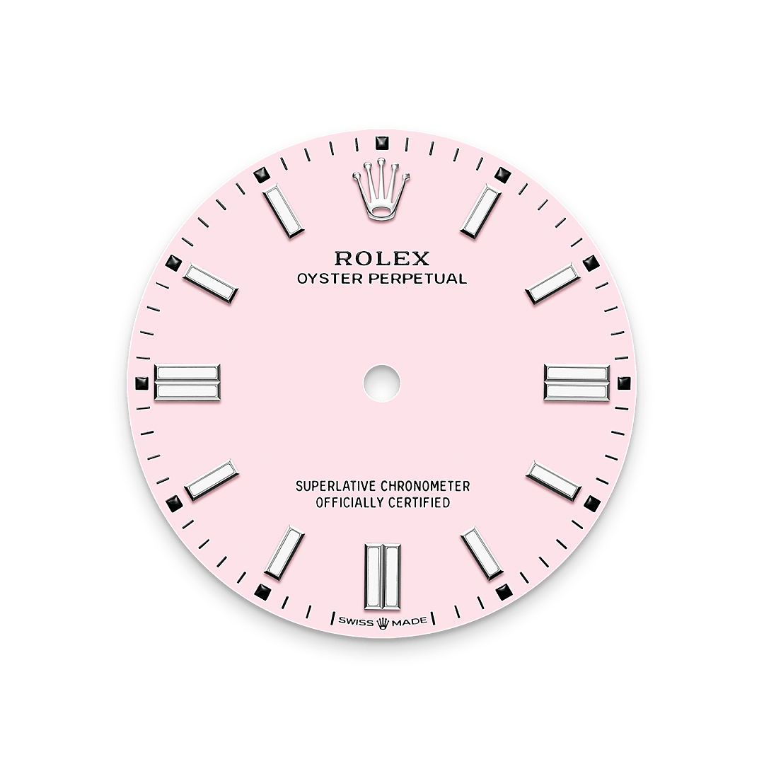 Zifferblatt in Candy pink