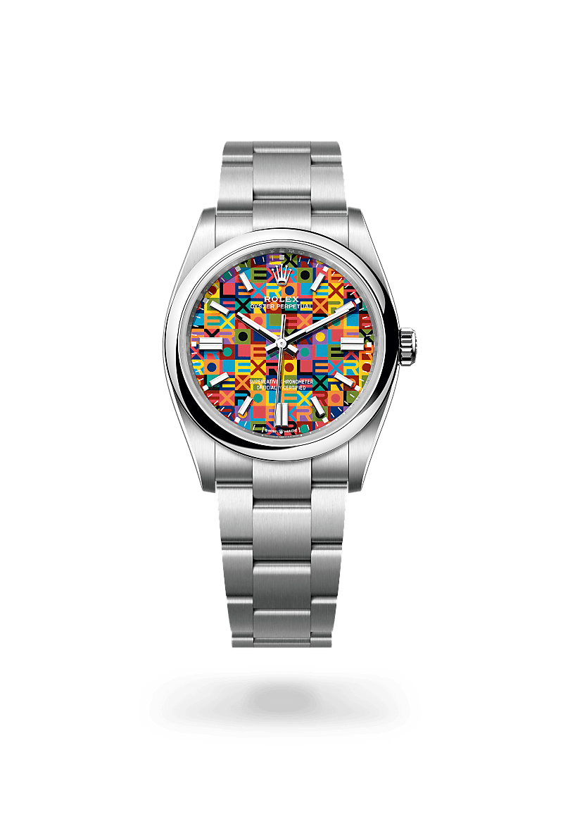 Rolex Oyster Perpetual 36 M126000-0016 Herrenuhr - Oyster, 36 mm, Edelstahl Oystersteel 