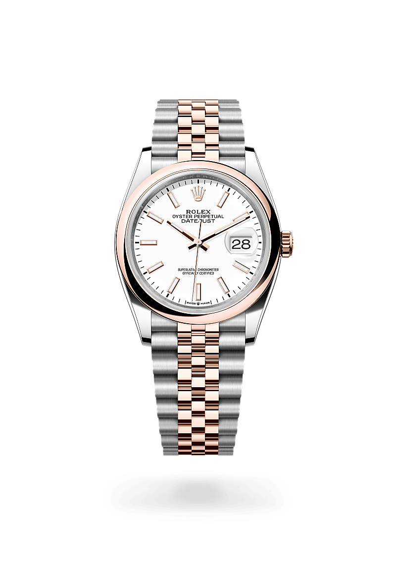 Rolex Datejust 36 M126201-0017 Herrenuhr - Oyster, 36 mm, Edelstahl Oystersteel und Everose-Gold 