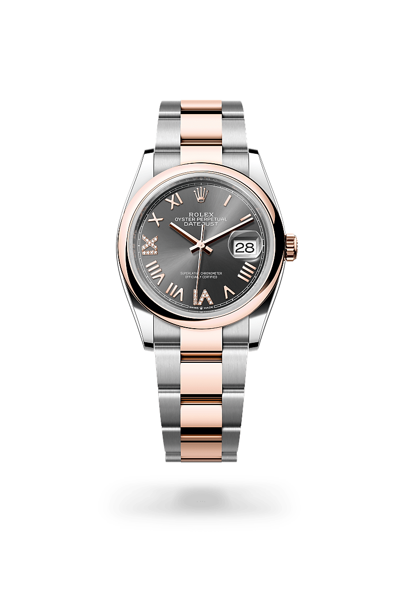 Rolex Datejust 36 M126201-0048 Herrenuhr - Oyster, 36 mm, Edelstahl Oystersteel und Everose-Gold 