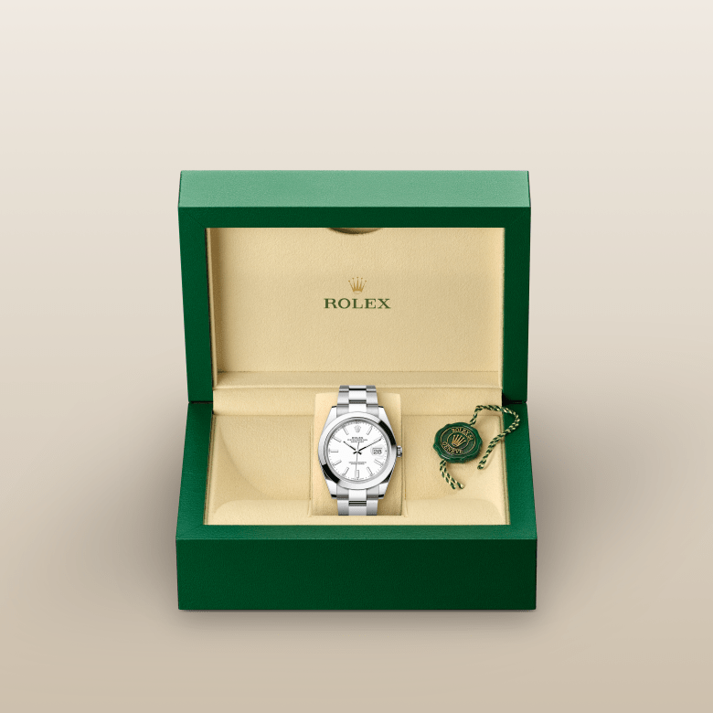 Rolex Datejust 41 126300 Herrenuhr Bild 3