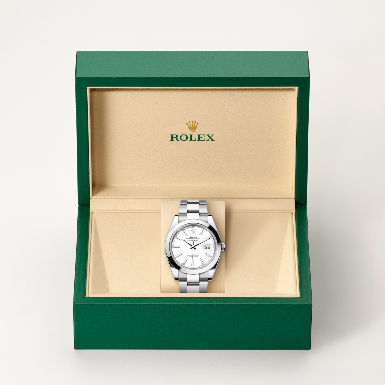 Rolex Datejust 41 126300 Herrenuhr Bild 3