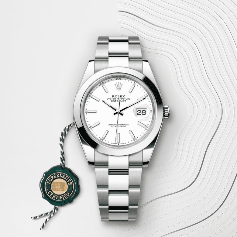 Rolex Datejust 41 126300 Herrenuhr Bild 4