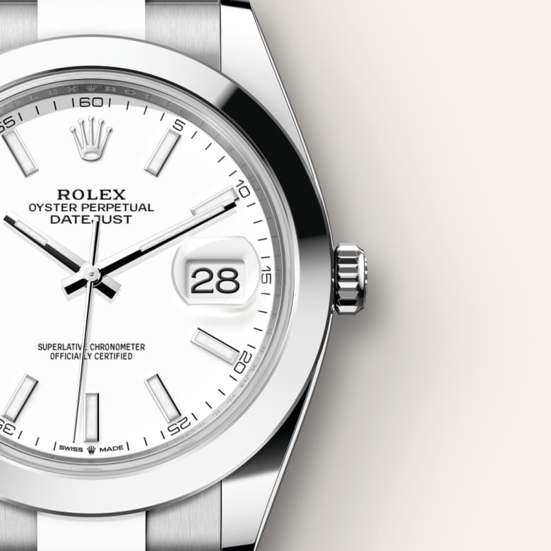 Rolex Datejust 41 126300 Herrenuhr Bild 5