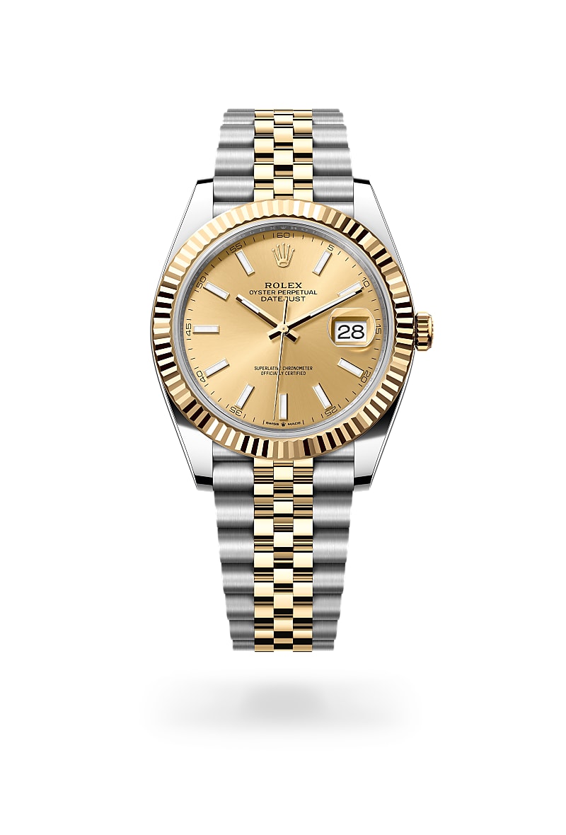 Rolex Datejust 41 M126333-0010 Herrenuhr - Oyster, 41 mm, Edelstahl Oystersteel und Gelbgold