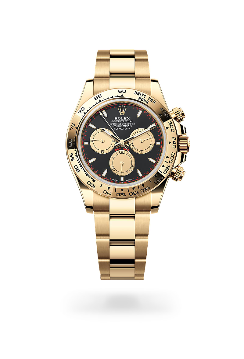 Rolex Cosmograph Daytona M126508-0002 Herrenuhr - Oyster, 40 mm, Gelbgold