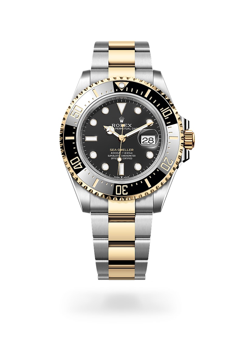 Rolex Sea-Dweller M126603-0001 Herrenuhr - Oyster, 43 mm, Edelstahl Oystersteel und Gelbgold