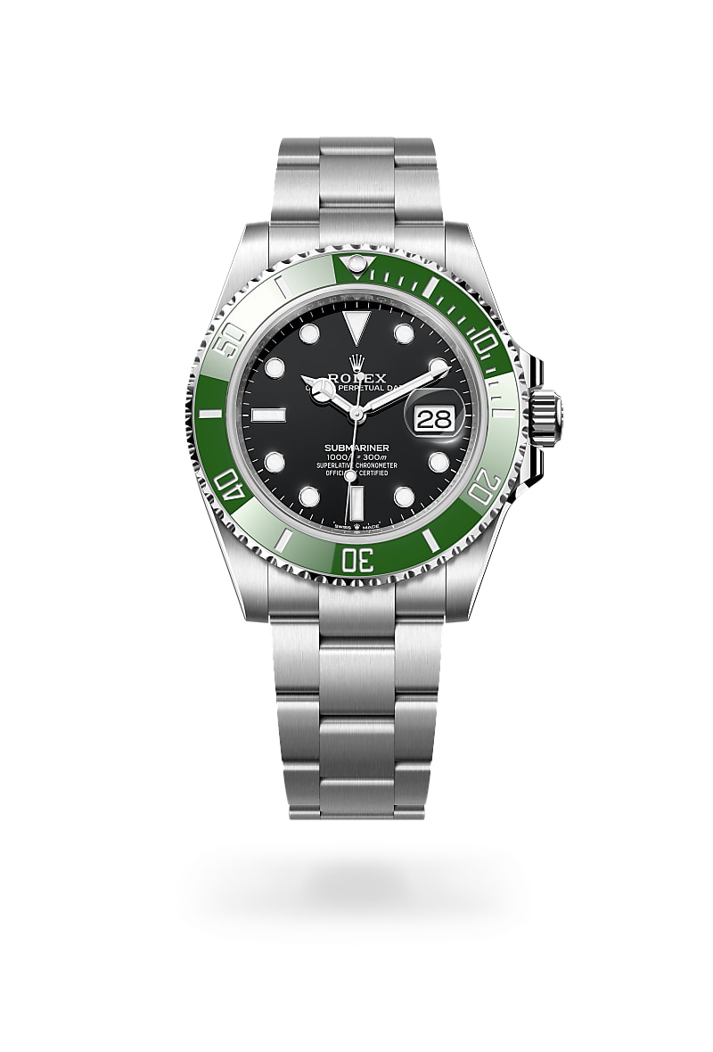 Rolex Submariner Date M126610LV-0002 Herrenuhr - Oyster, 41 mm, Edelstahl Oystersteel