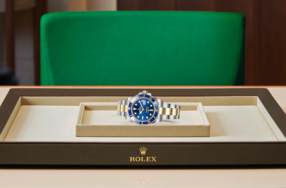 Rolex Submariner in Edelstahl Oystersteel und Gold, M126613LB-0002 