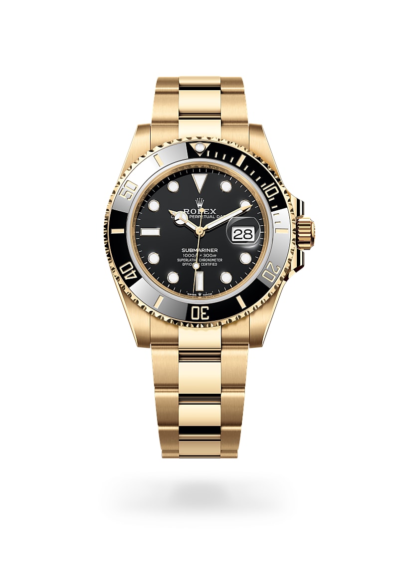 Rolex Submariner Date M126618LN-0002 Herrenuhr - Oyster, 41 mm, Gelbgold