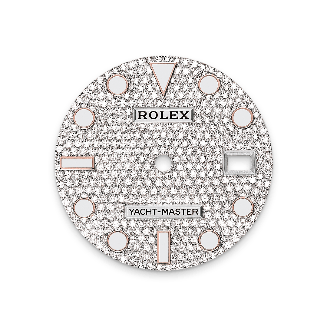 Diamantpavé­-Zifferblatt