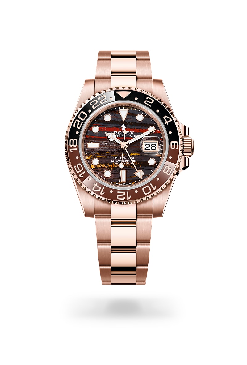 Rolex GMT-Master II M126715CHNR-0002 Herrenuhr - Oyster, 40 mm, Everose-Gold