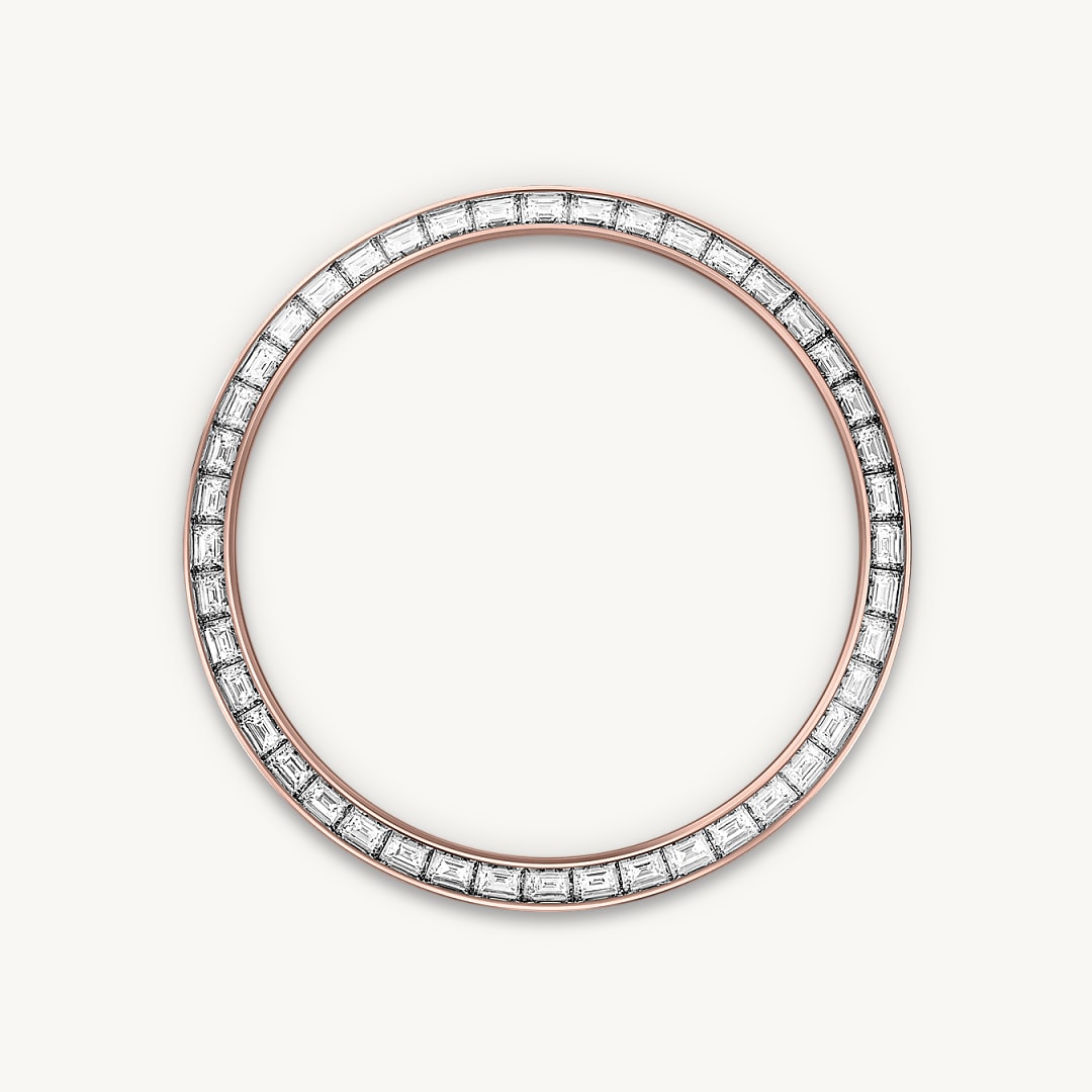 Diamantbesetzte Lünette